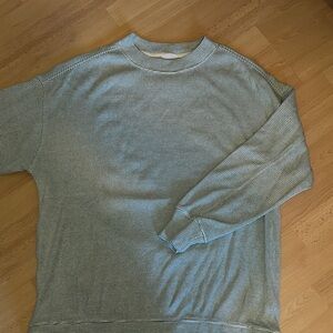 Aerie Crewneck Sweater - Light Green